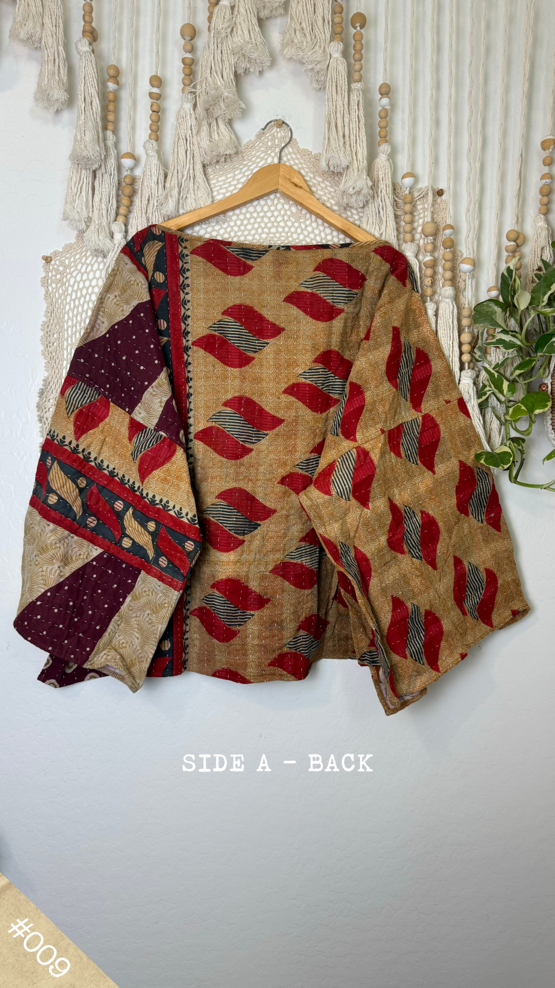 Moon Valley Kantha Pullover Top - 009