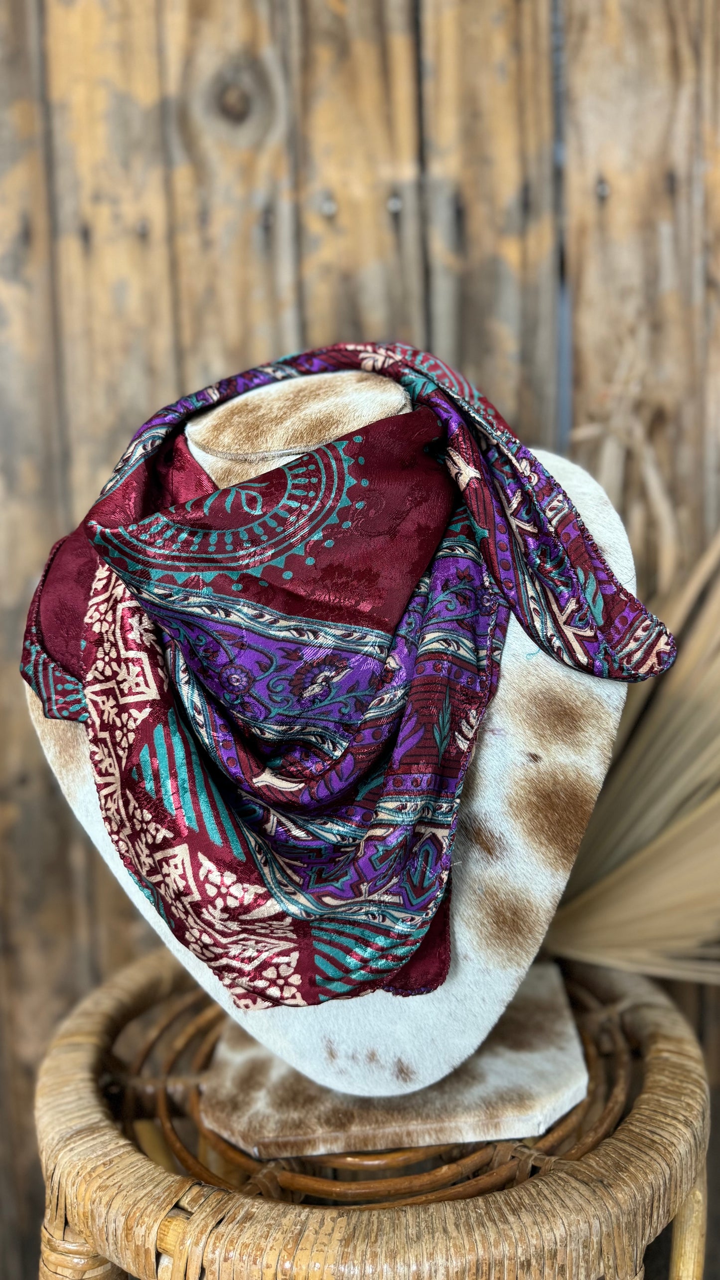 Sari Silk Standard Bandana (016)