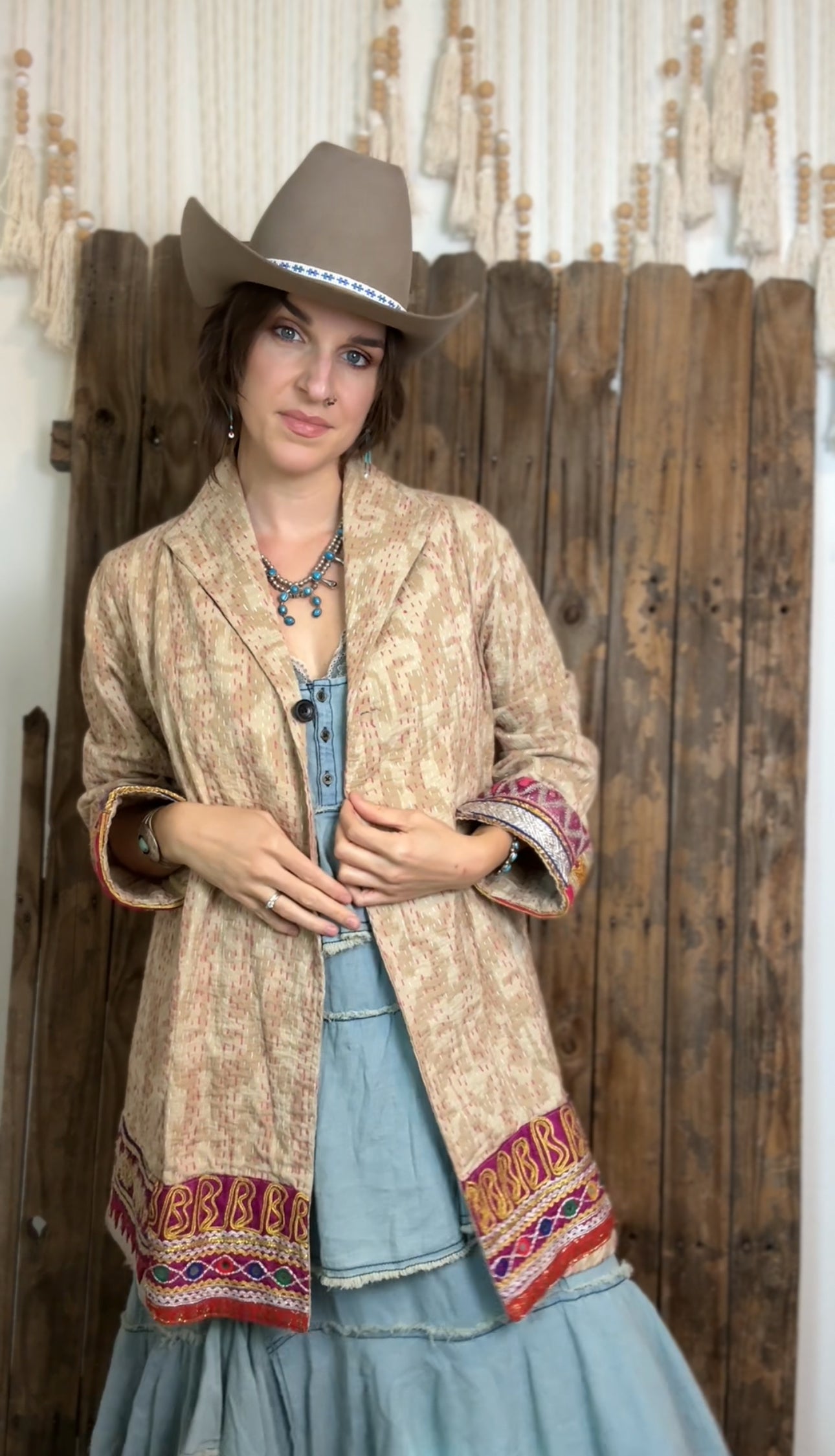 Kantha Artisan Coat 001