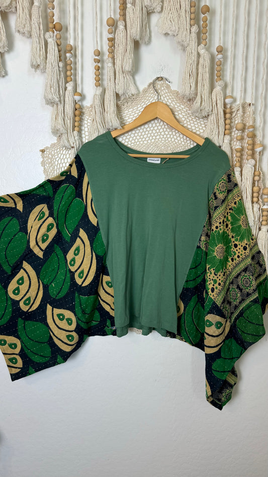 ADULT Kantha T-Shirt Top 002