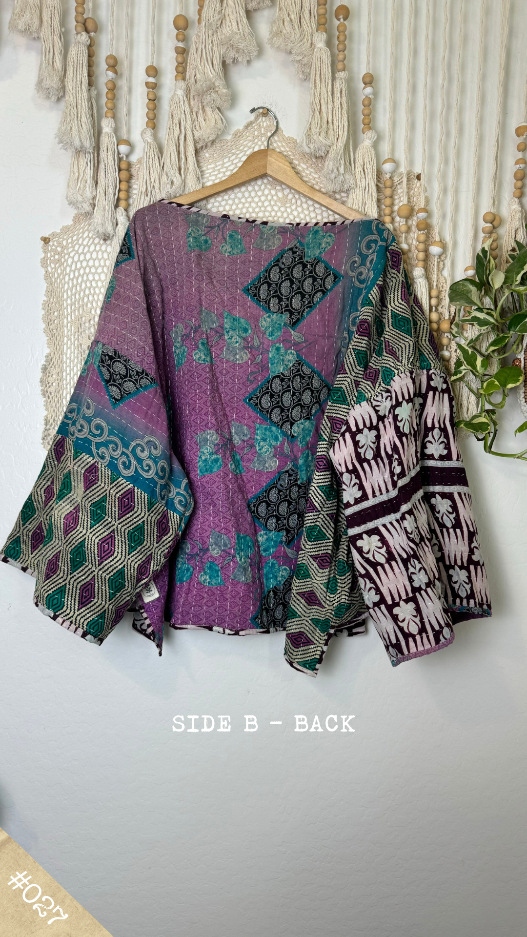 Moon Valley Kantha Pullover Top - 027