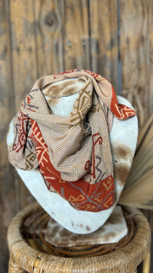 Sari Silk Standard Bandana (019)