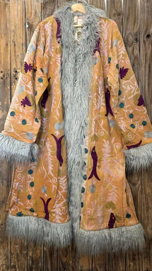 Canyon Bloom Coat 003 (Long-Length)