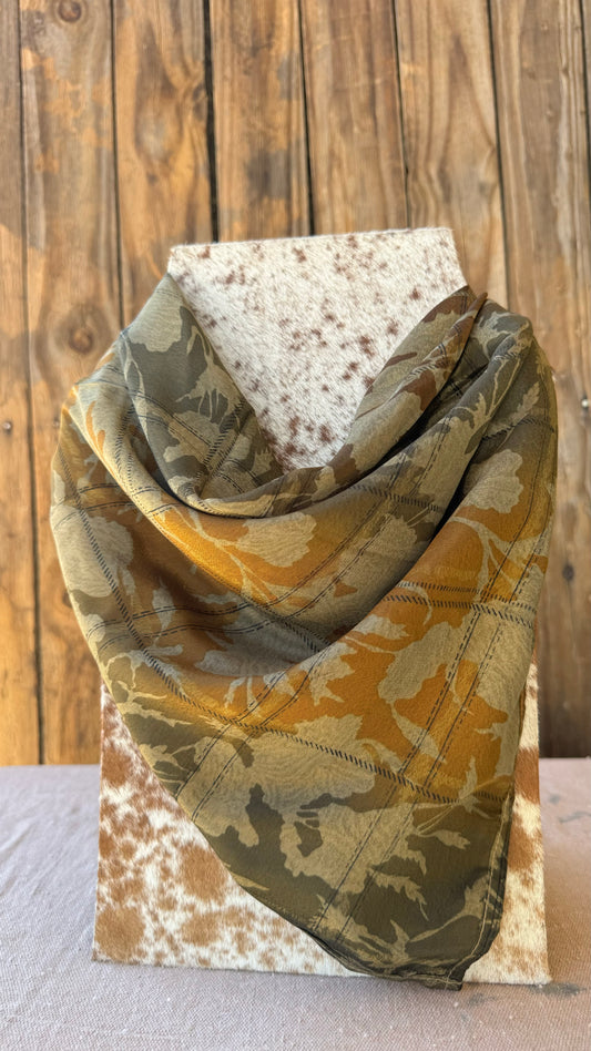 Sari Silk Standard Bandana (012)