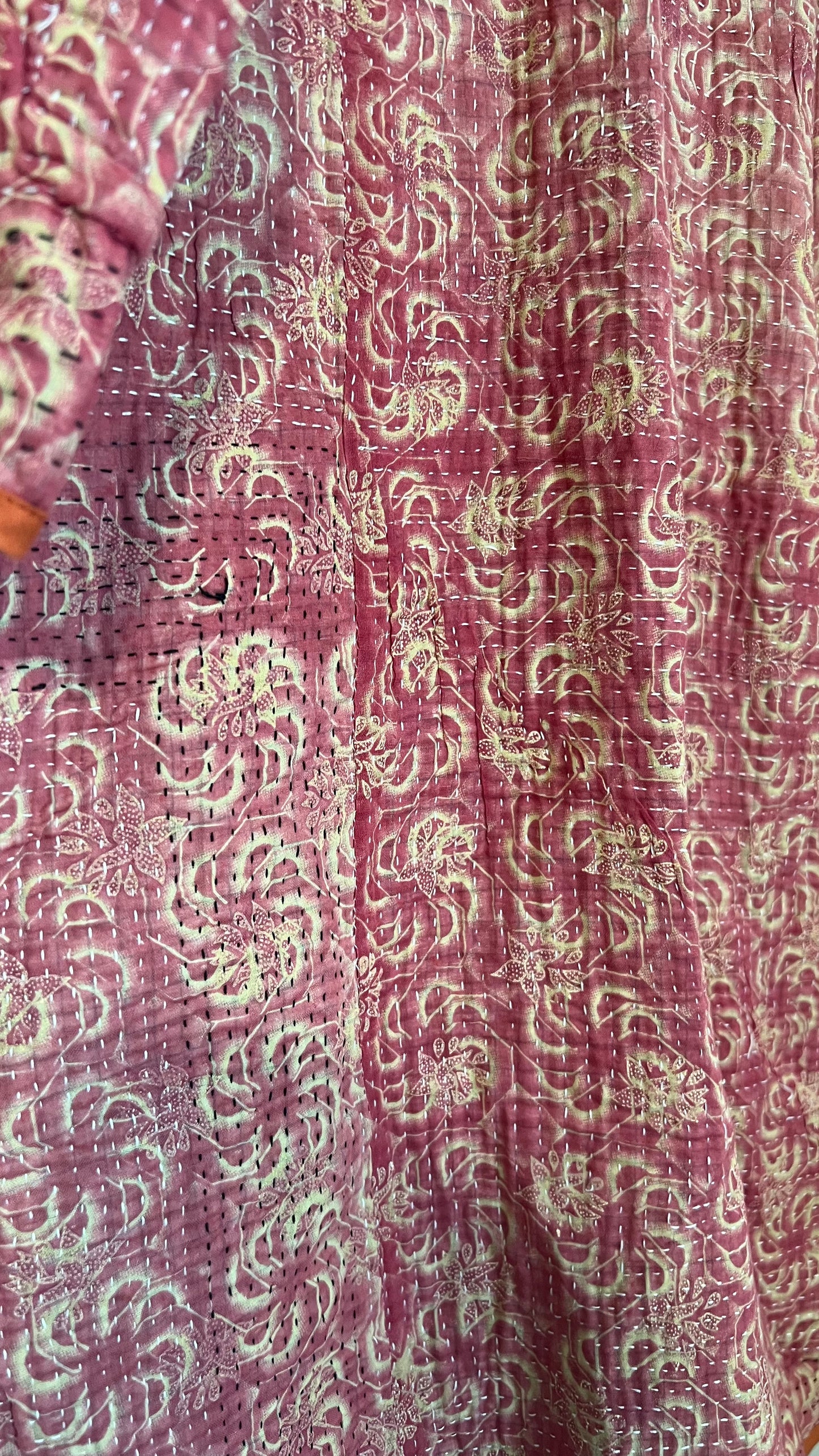 Artisan Kantha Reversible Coat 001