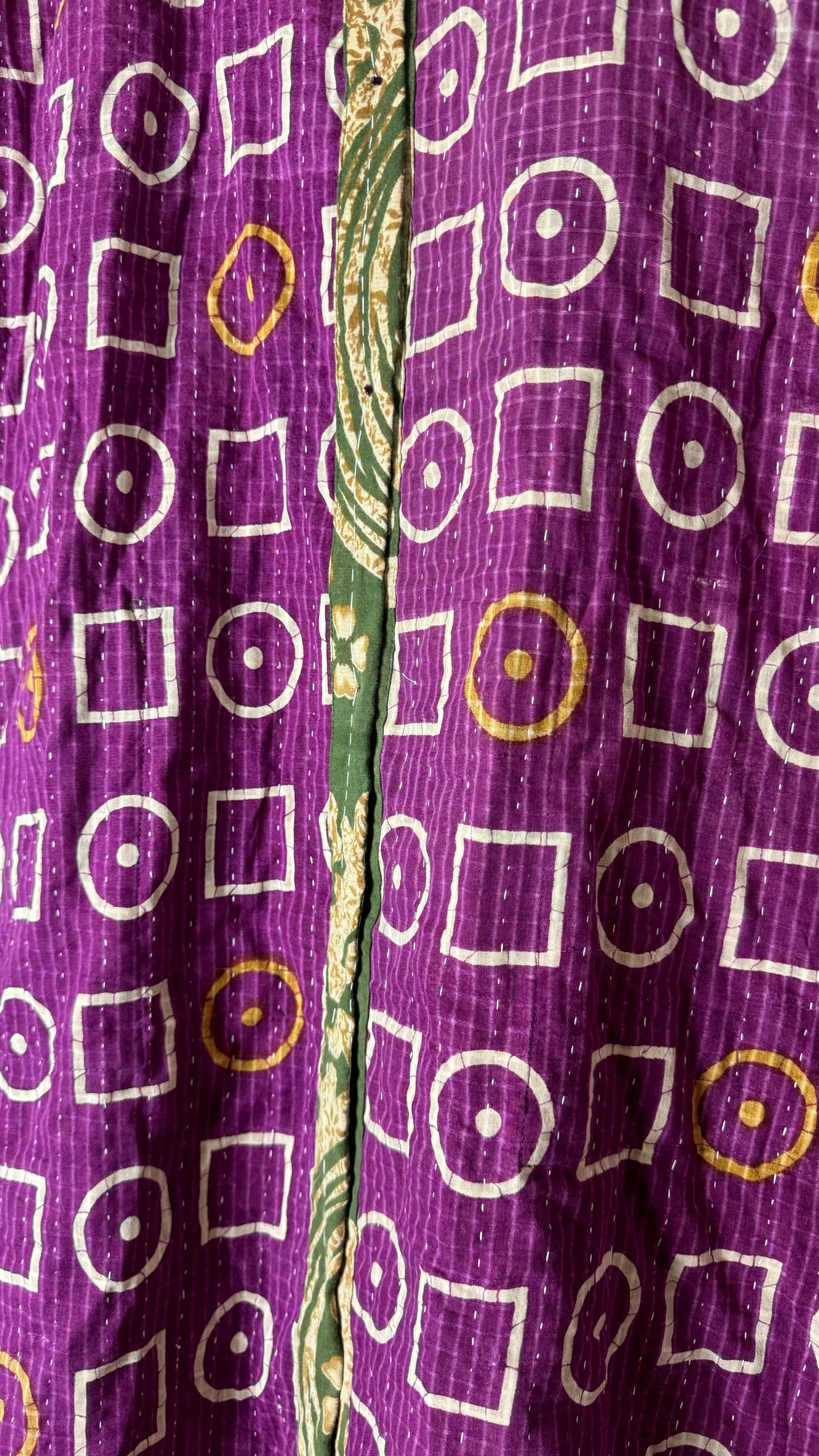 Kantha Tunic Duster Dress 002 XL/XXL