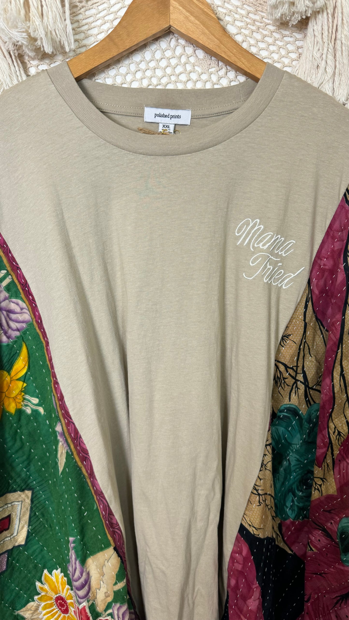 ADULT Kantha T-Shirt Top 012