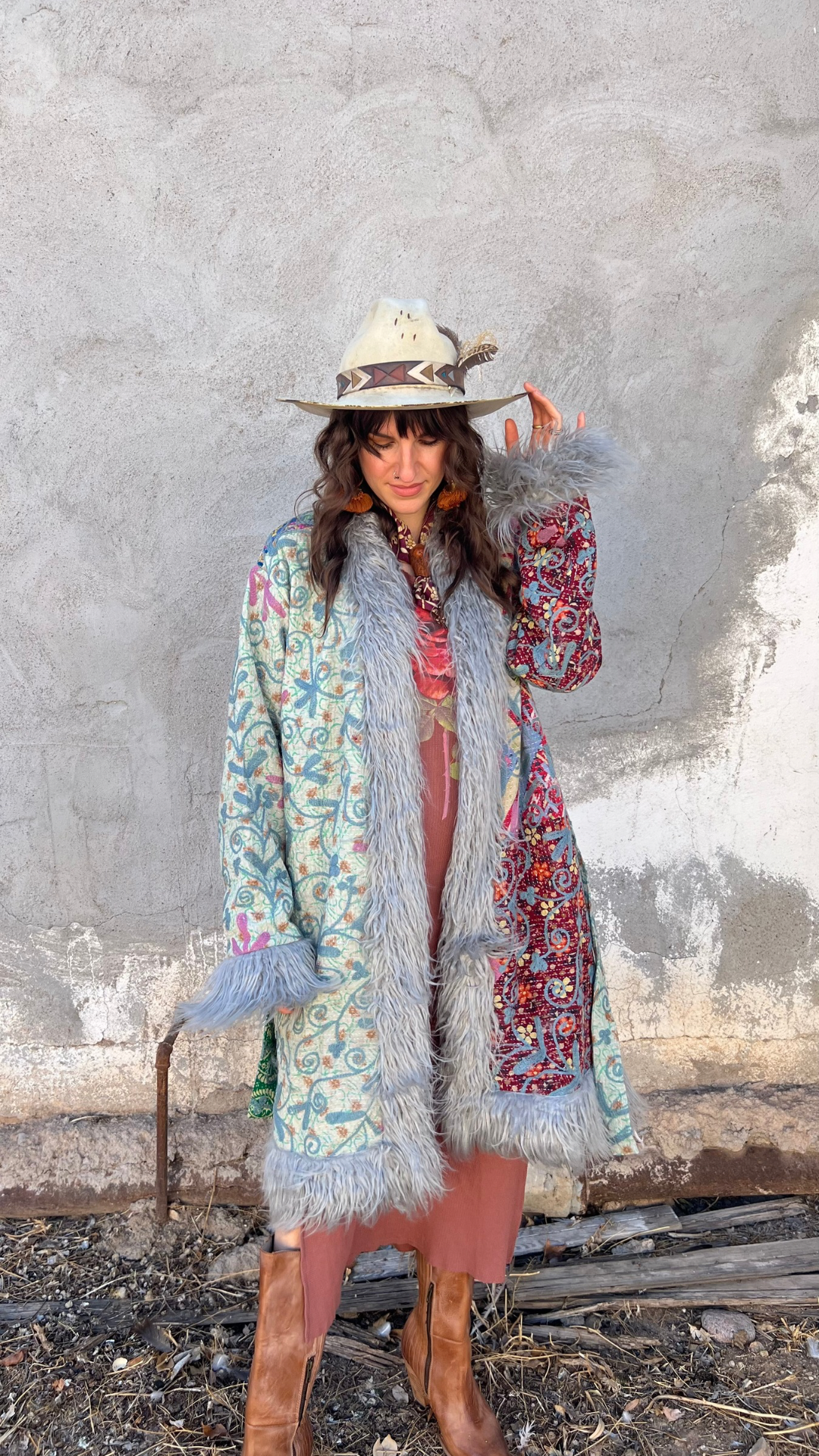 Canyon Bloom Coat 016 (Mid-Length)