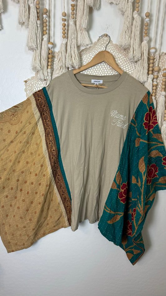 ADULT Kantha T-Shirt Top 015