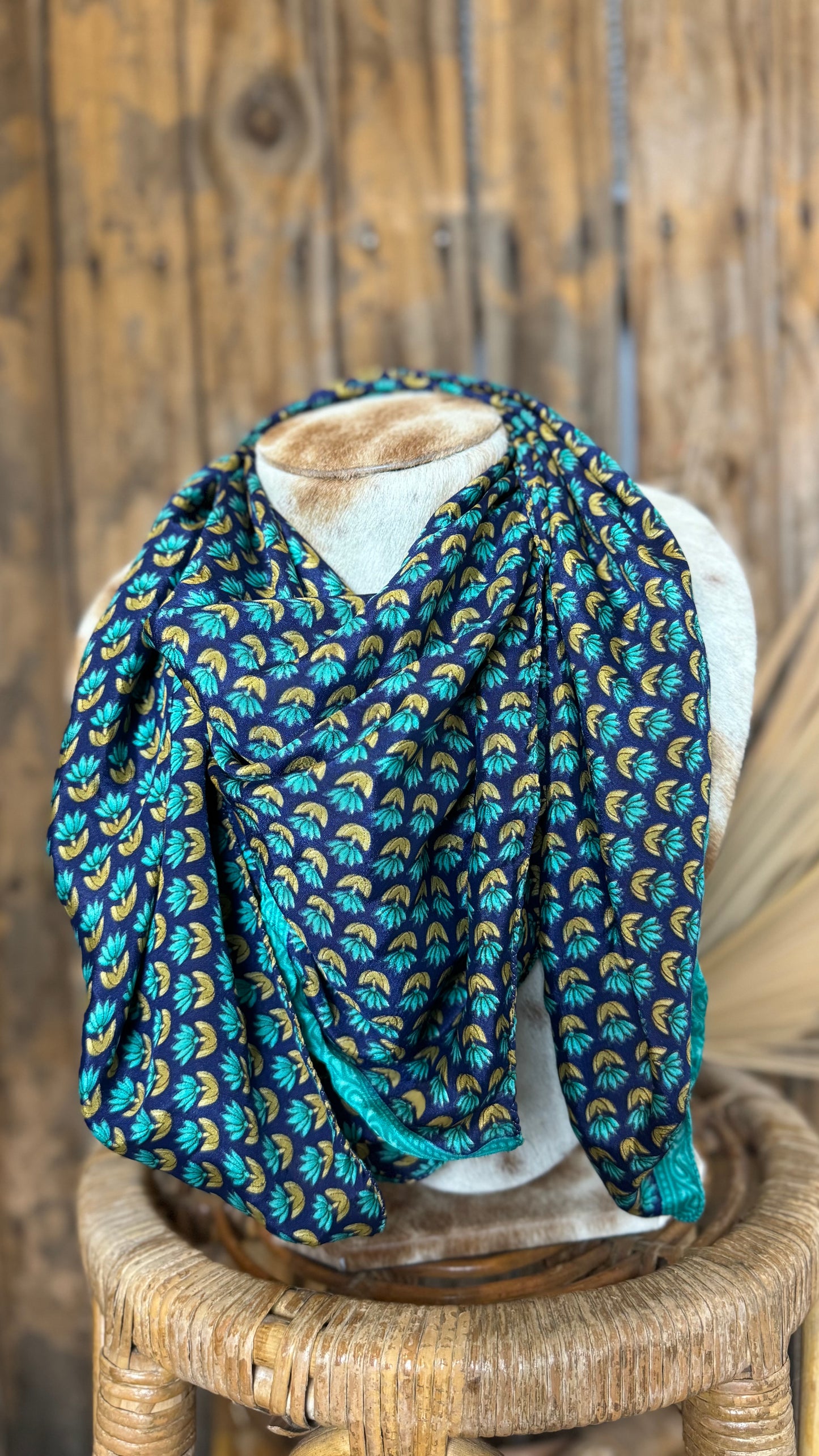 Sari Silk Wyld Rag™ Bandana (031)