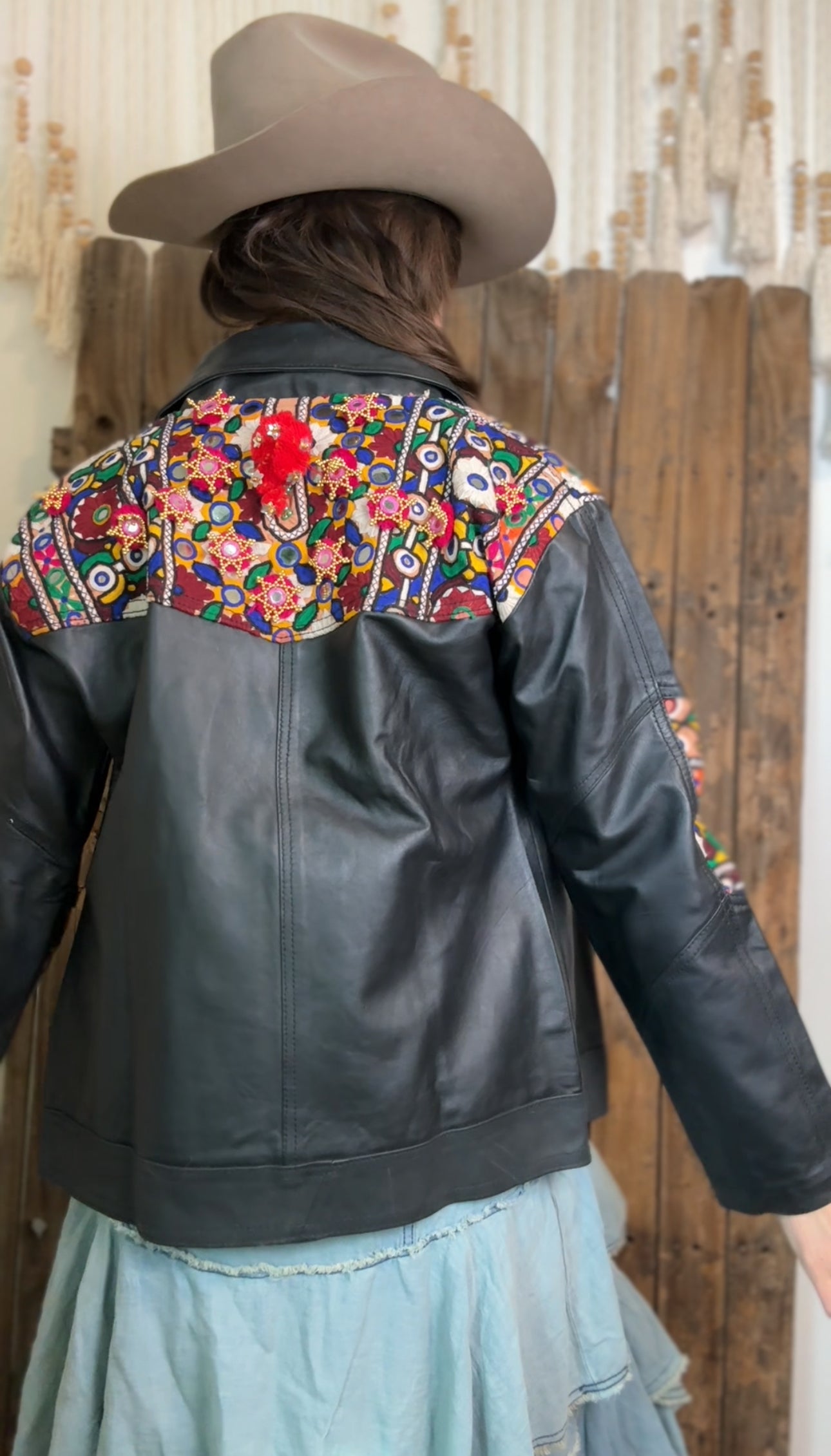 Vegan Leather Artisan Jacket 001 (M/L)