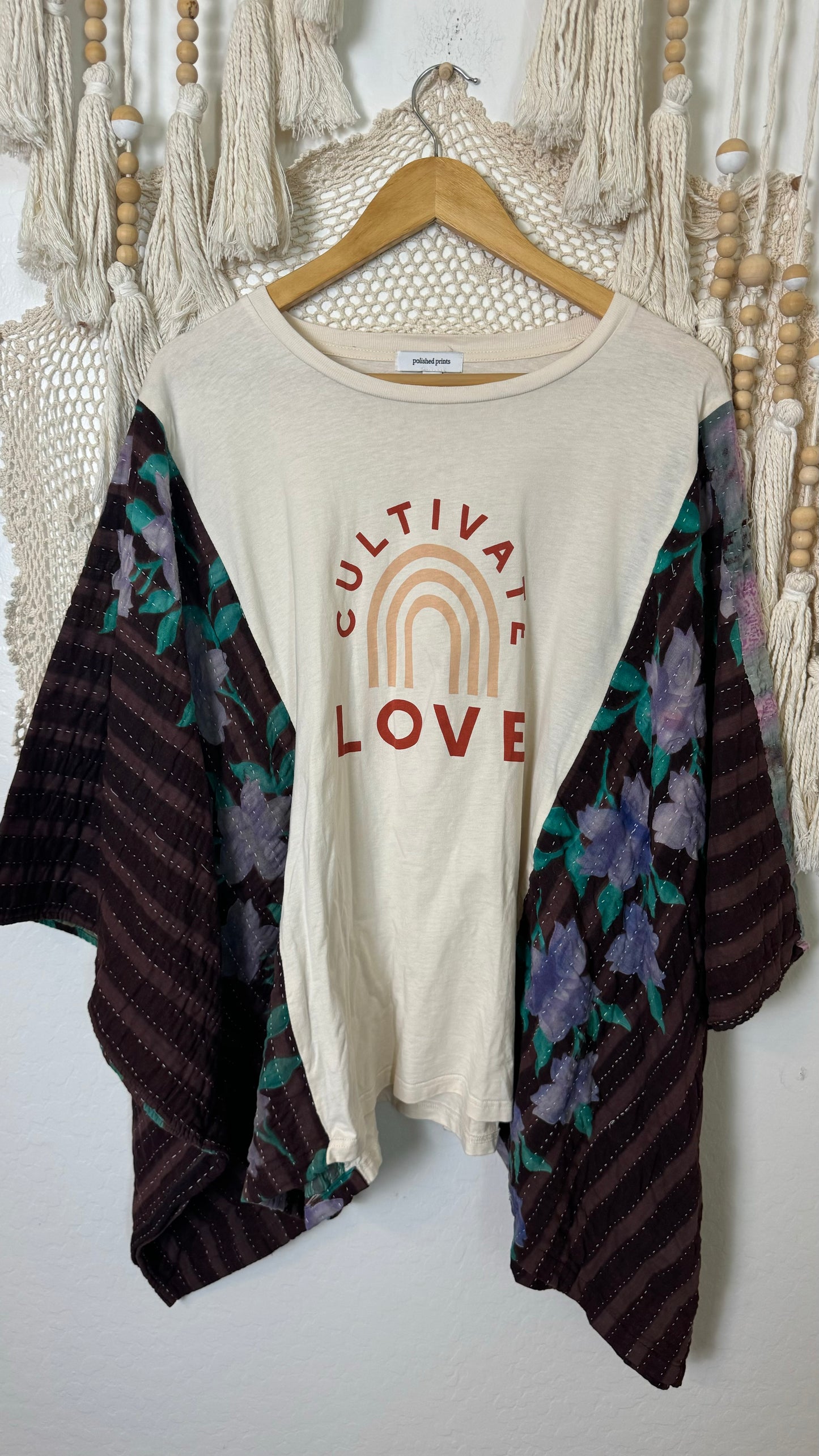 ADULT Kantha T-Shirt Top 020