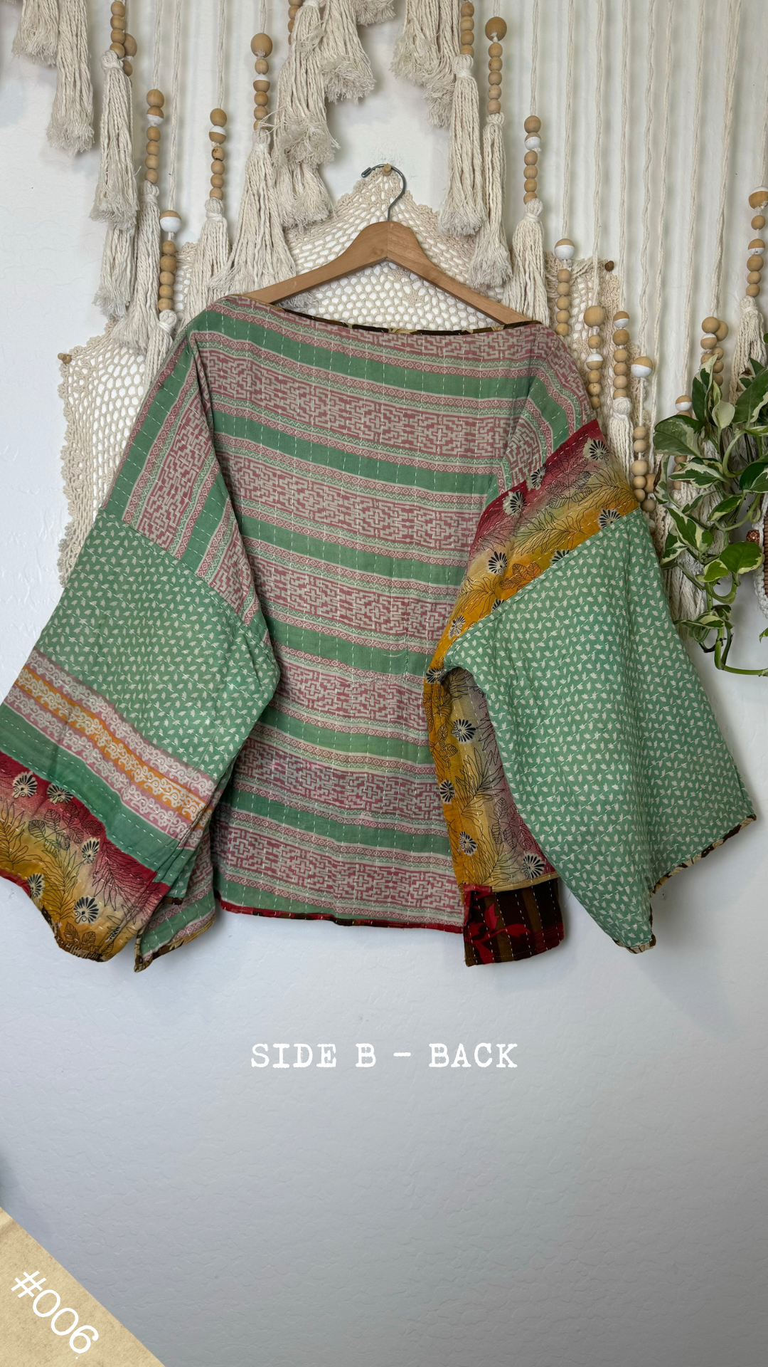 Moon Valley Kantha Pullover Top - 006