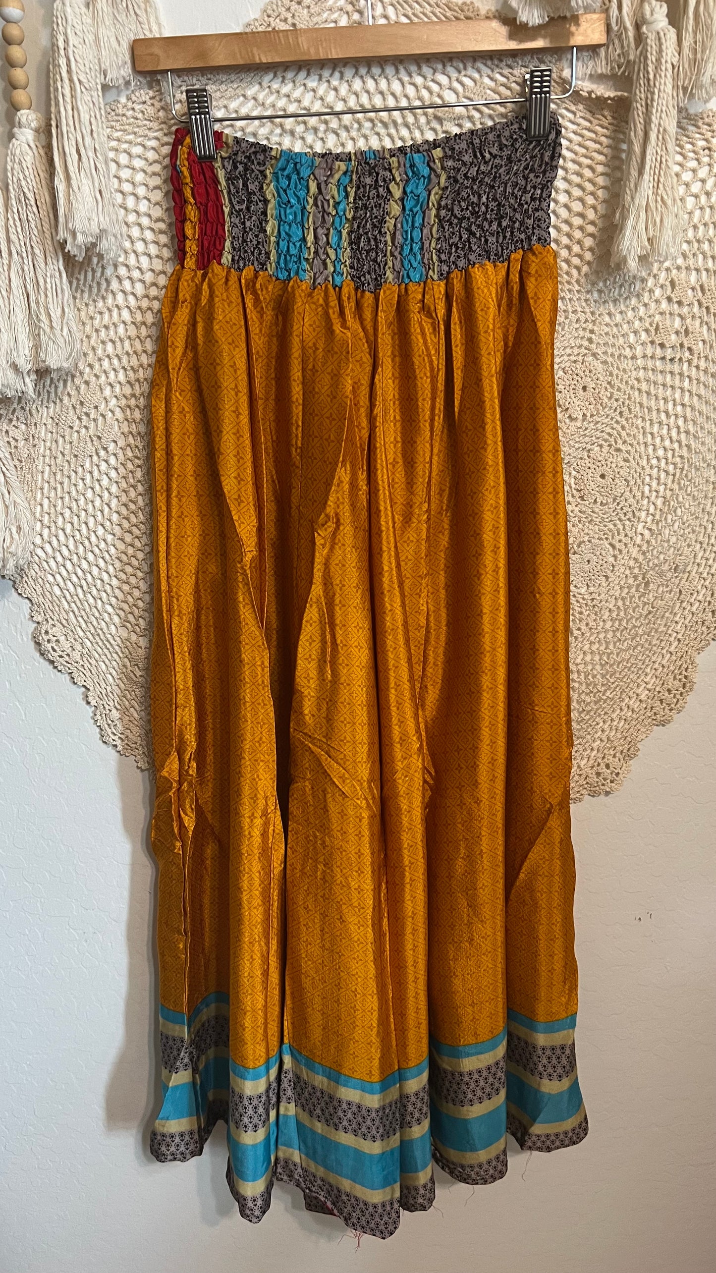 Summer Poppy Palazzo Pants 013