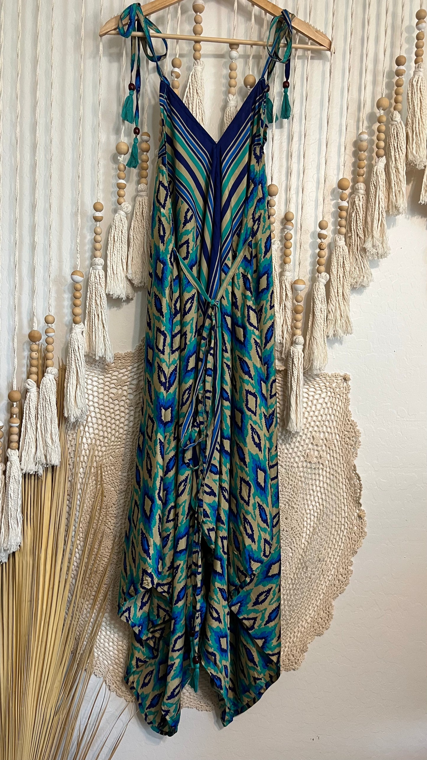 Bohemian Silk Jumpsuit 008 (S/M)