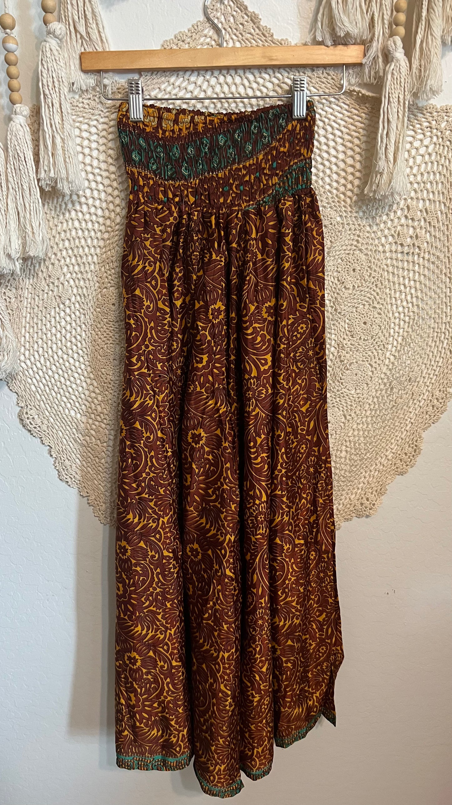 Summer Poppy Palazzo Pants 008