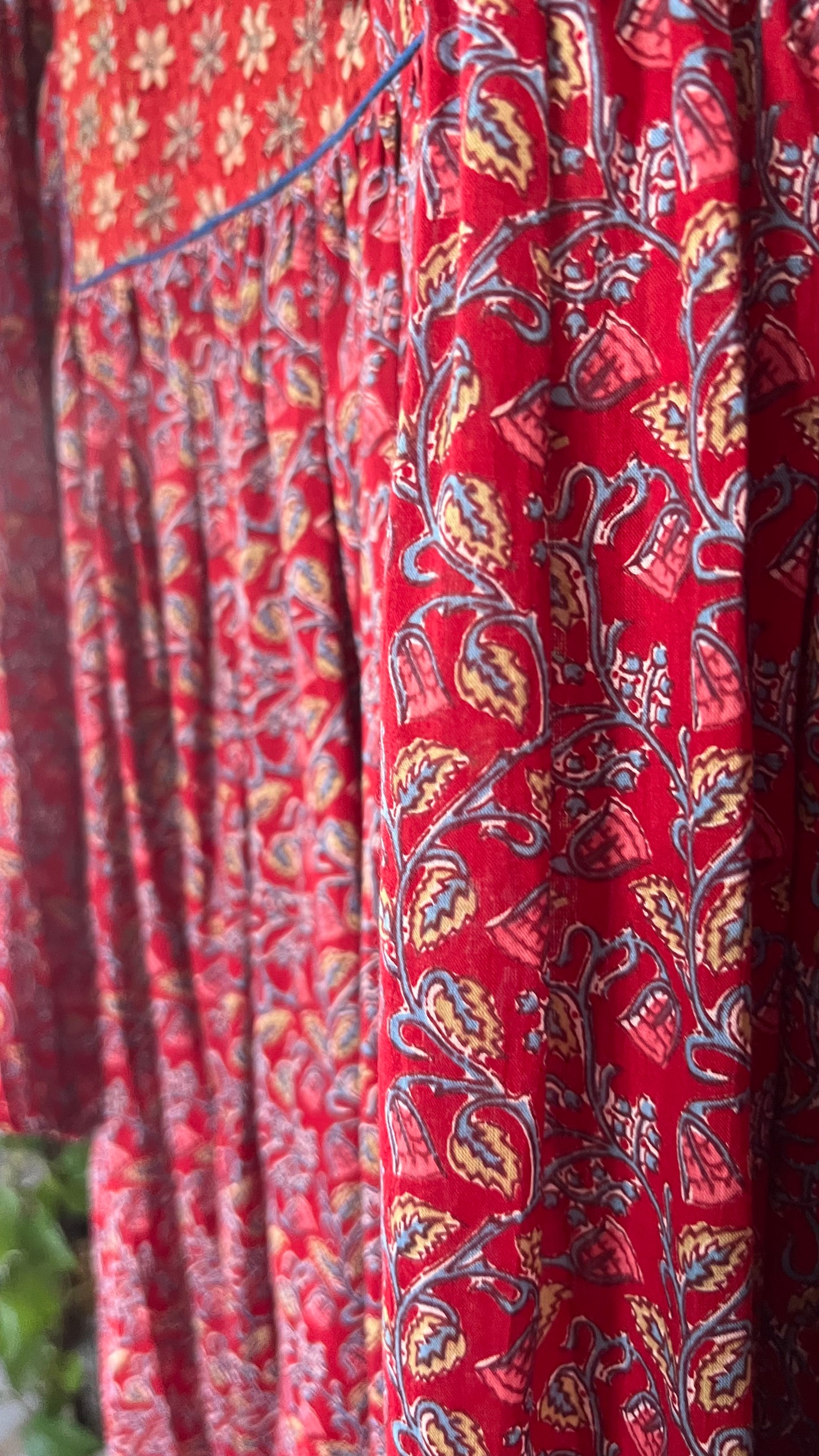 Kantha Cotton Dress 001 - Size L